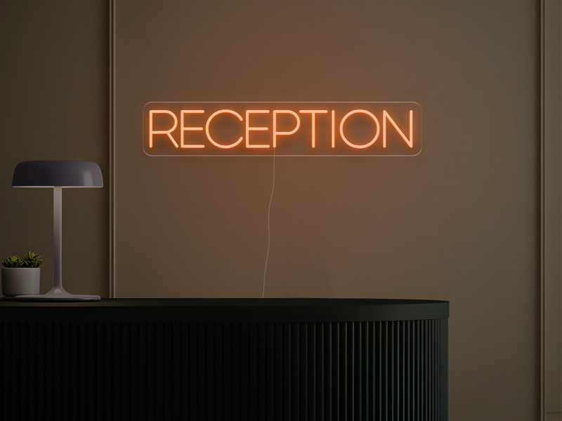 Reception - Neon LED Schild