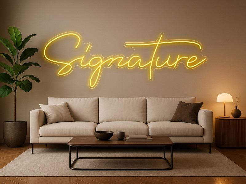 Signature - Semn Luminos LED Neon