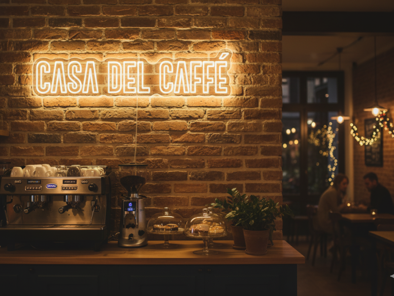 Casa Del Caffe - Semn Luminos LED Neon