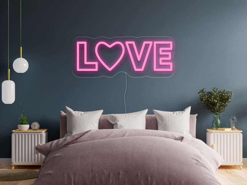 LOVE - Semn Luminos LED Neon
