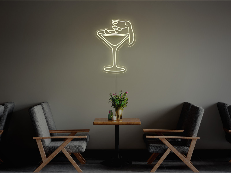 Pawtini-Neon LED Sign