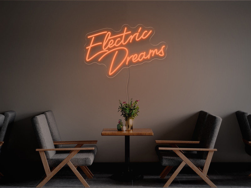 Electric Dreams-Signe lumineux au néon LED