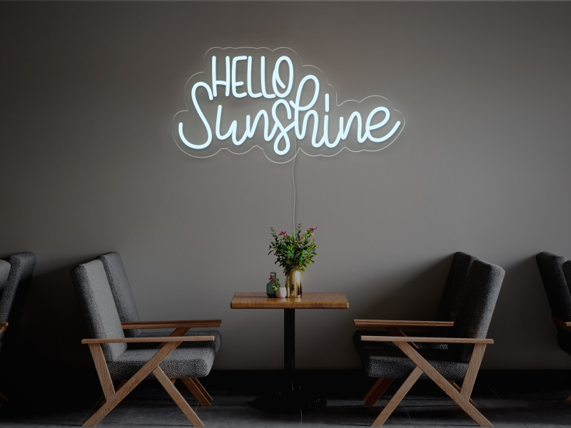 Hello Sunshine-Neon LED Schild
