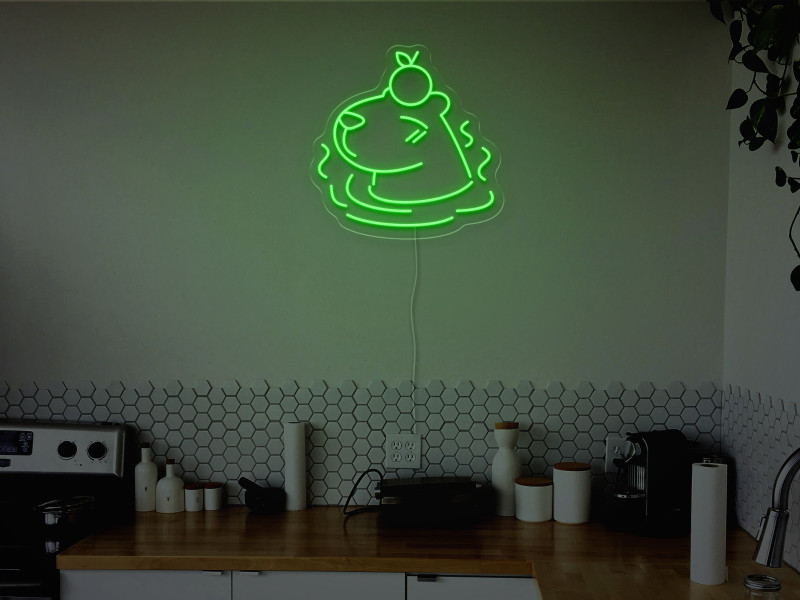 Capybara-Neon LED Schild