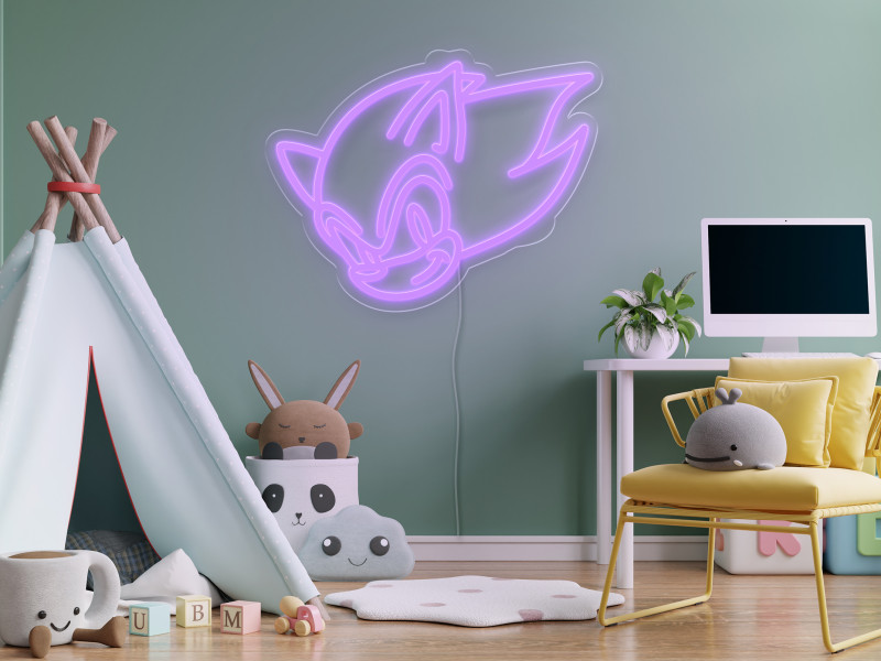 Sonic-Signe lumineux au néon LED