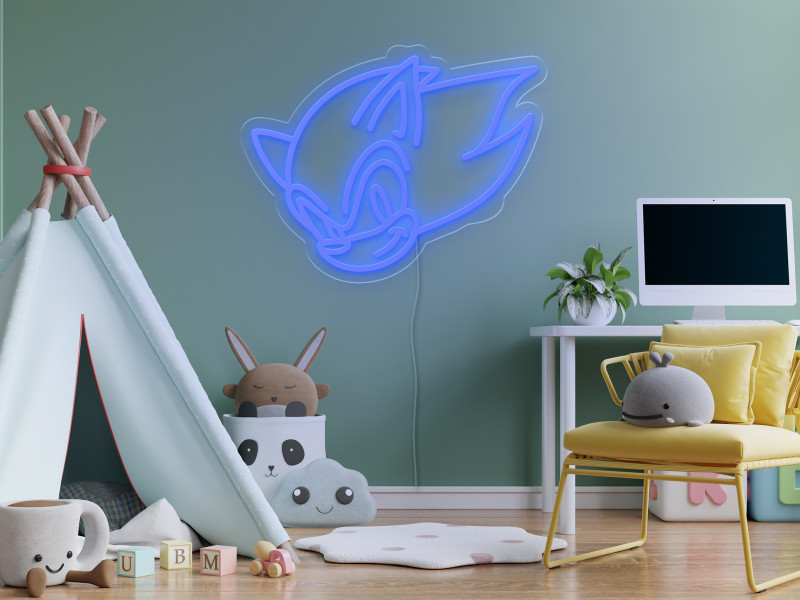 Sonic-Signe lumineux au néon LED