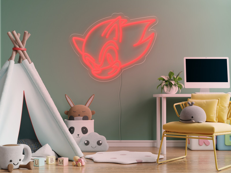 Sonic-Signe lumineux au néon LED
