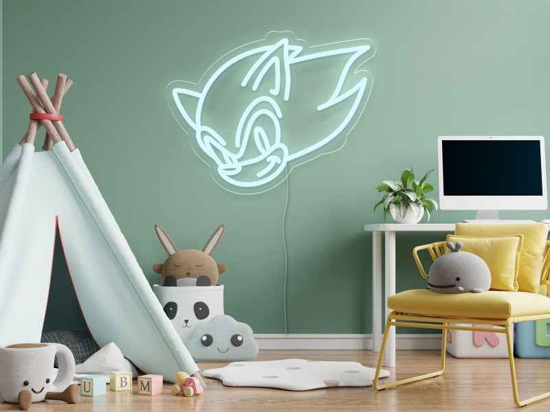 Sonic-Signe lumineux au néon LED