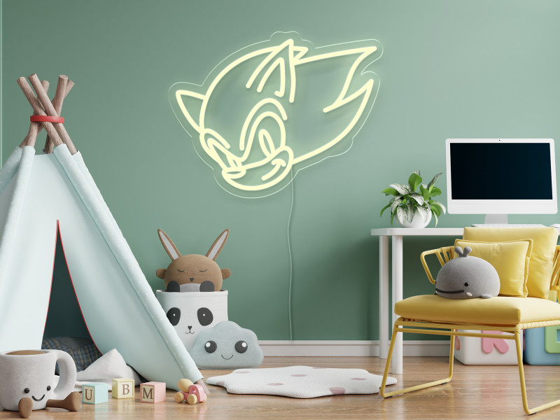 Sonic-Signe lumineux au néon LED
