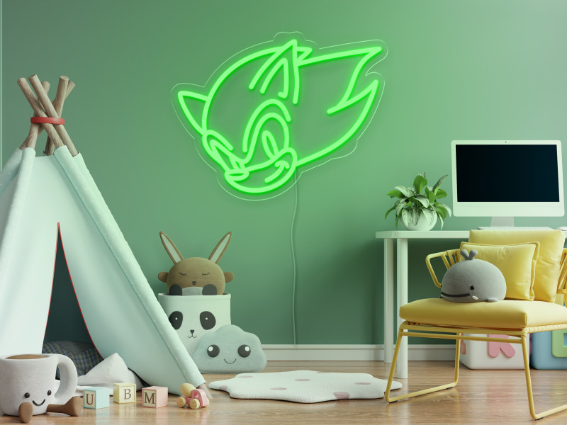 Sonic-Signe lumineux au néon LED