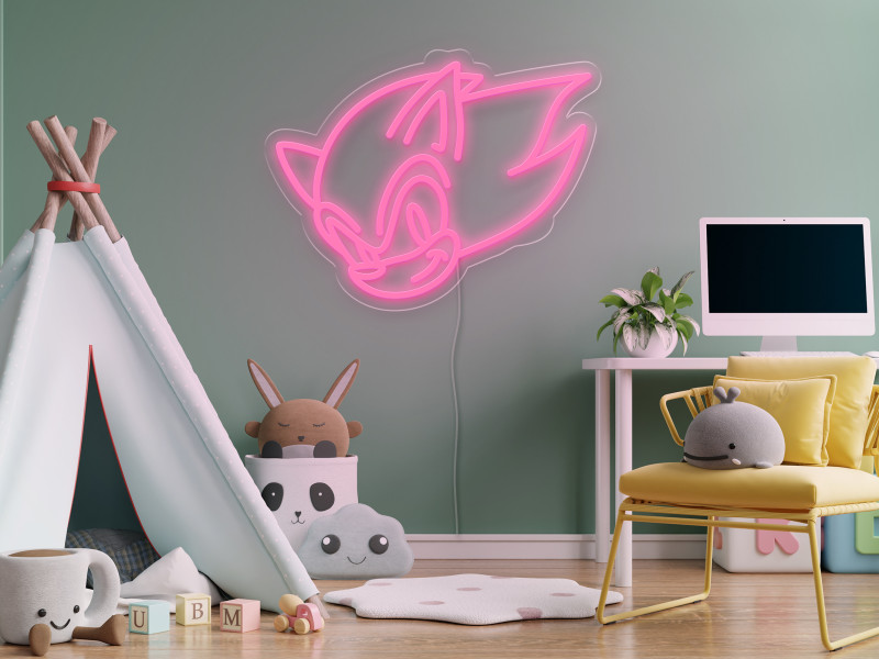 Sonic-Signe lumineux au néon LED