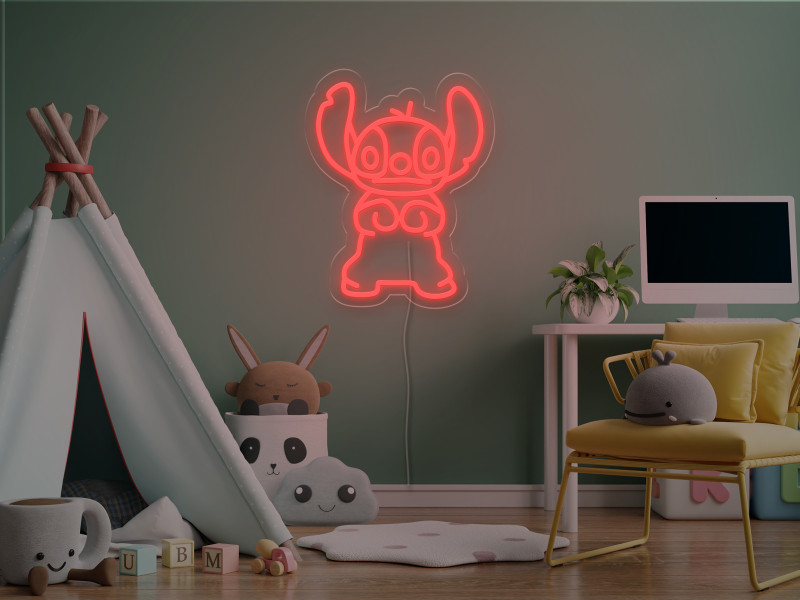 Stitch- Insegna Neon LED