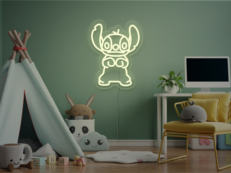 Stitch- Insegna Neon LED