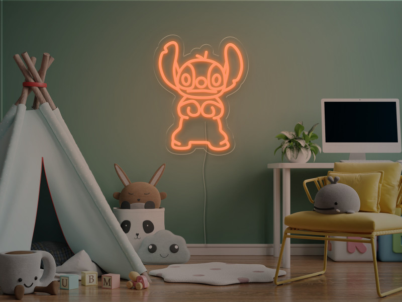 Stitch- Insegna Neon LED