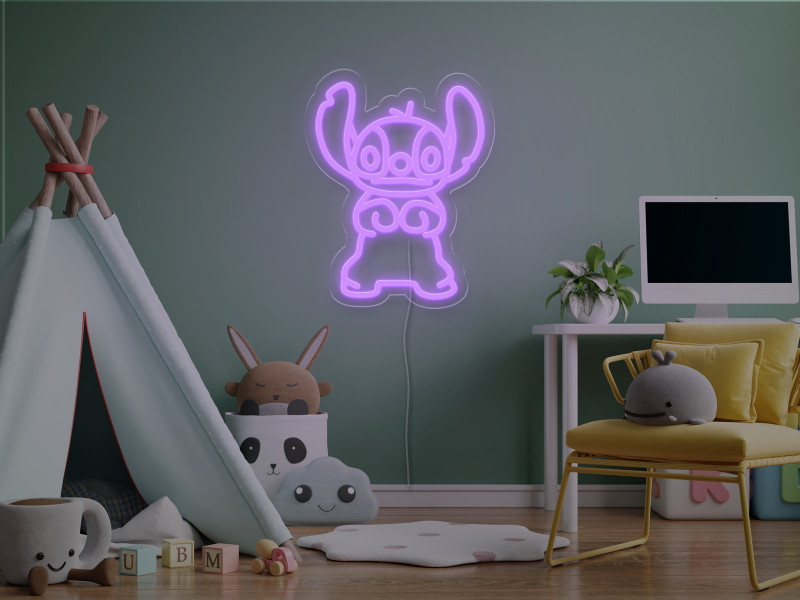 Stitch- Insegna Neon LED