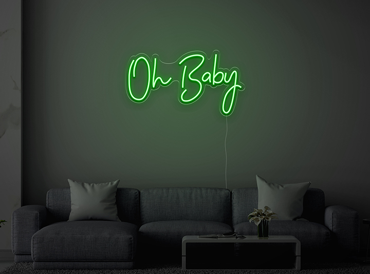Oh Baby - Semn Luminos LED Neon