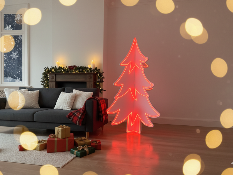 Brad Luminos LED din PVC cu Design 3D Modular