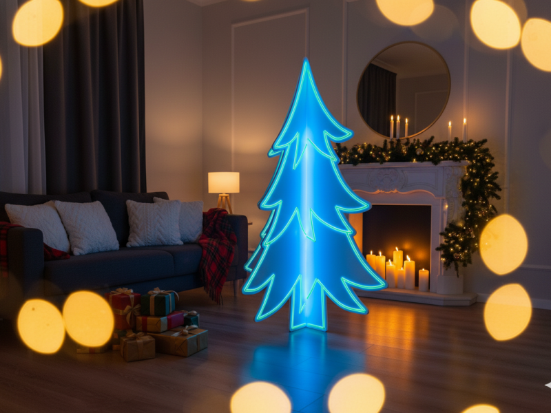 Brad Luminos LED din PVC cu Design 3D Modular