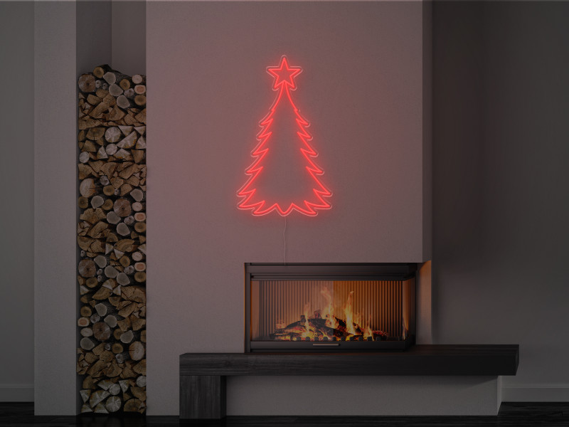 Christmas Tree - Semn Luminos LED Neon