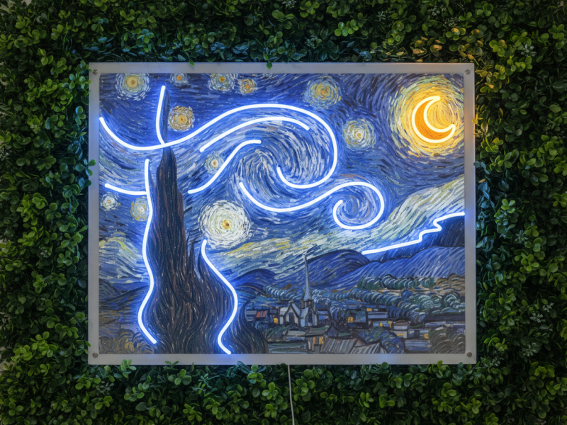 Starry Night - LED Neon Sign