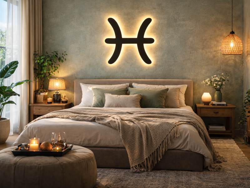 Pisces - Semn Luminos LED Neon