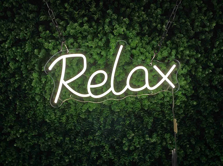 Relax - LED Neon Sign
