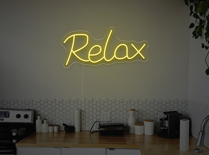 Relax - Semn Luminos LED Neon