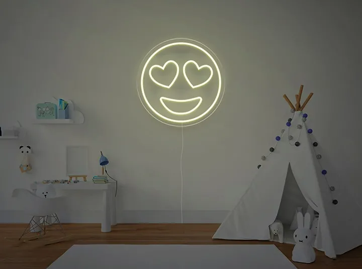 Emoji - Semn Luminos LED Neon