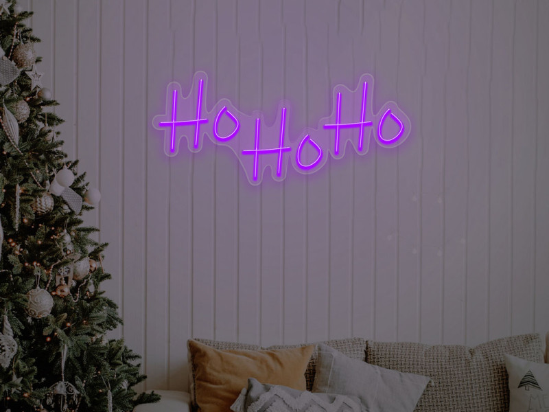 Ho Ho Ho - LED Neon Sign