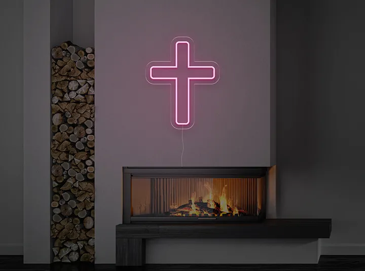 Cross - LED Neon Sign